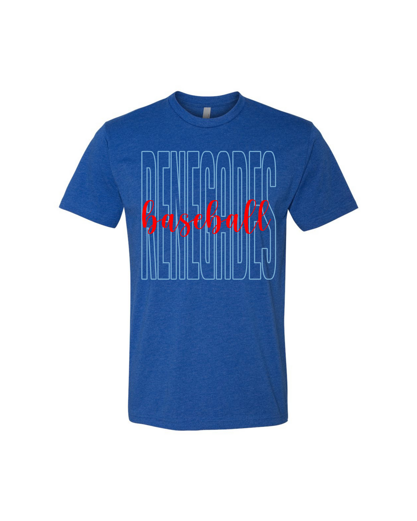 Renegades Baseball Hallow w Script