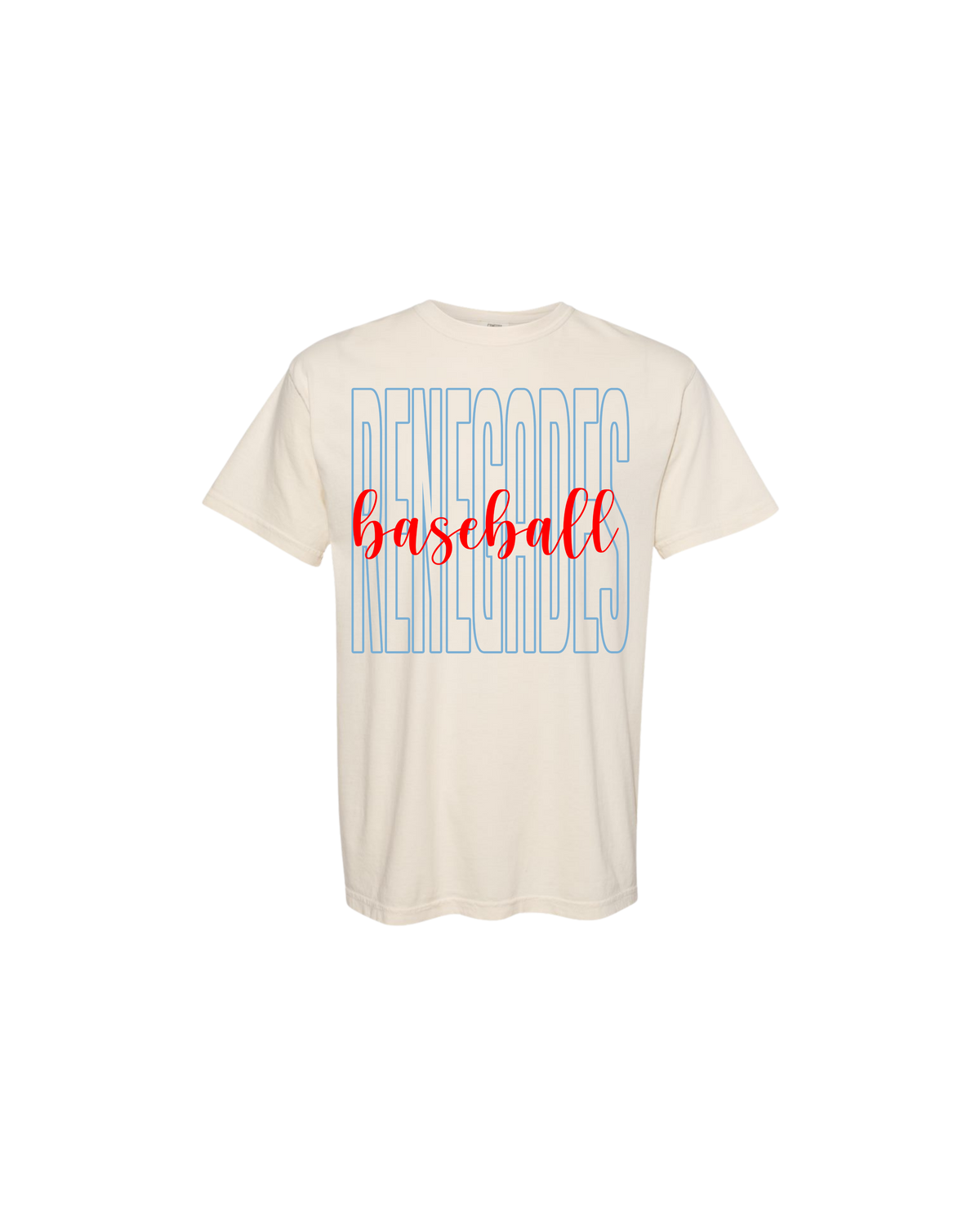 Renegades Baseball Hallow w Script