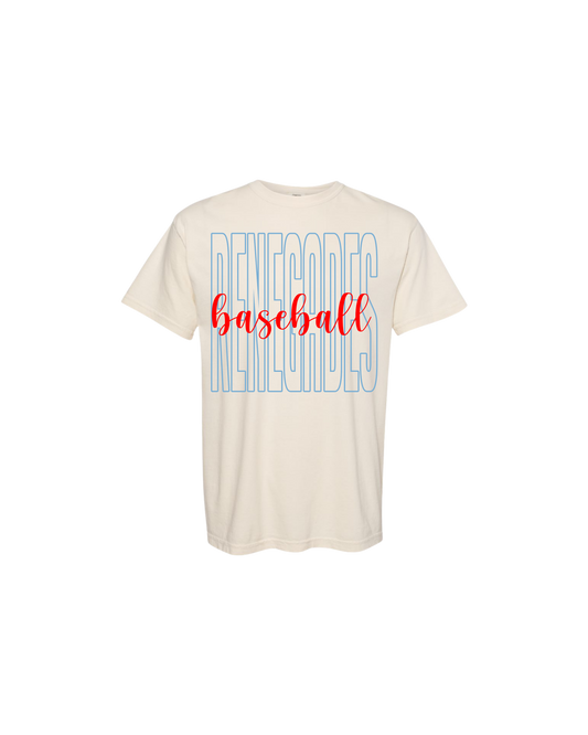 Renegades Baseball Hallow w Script