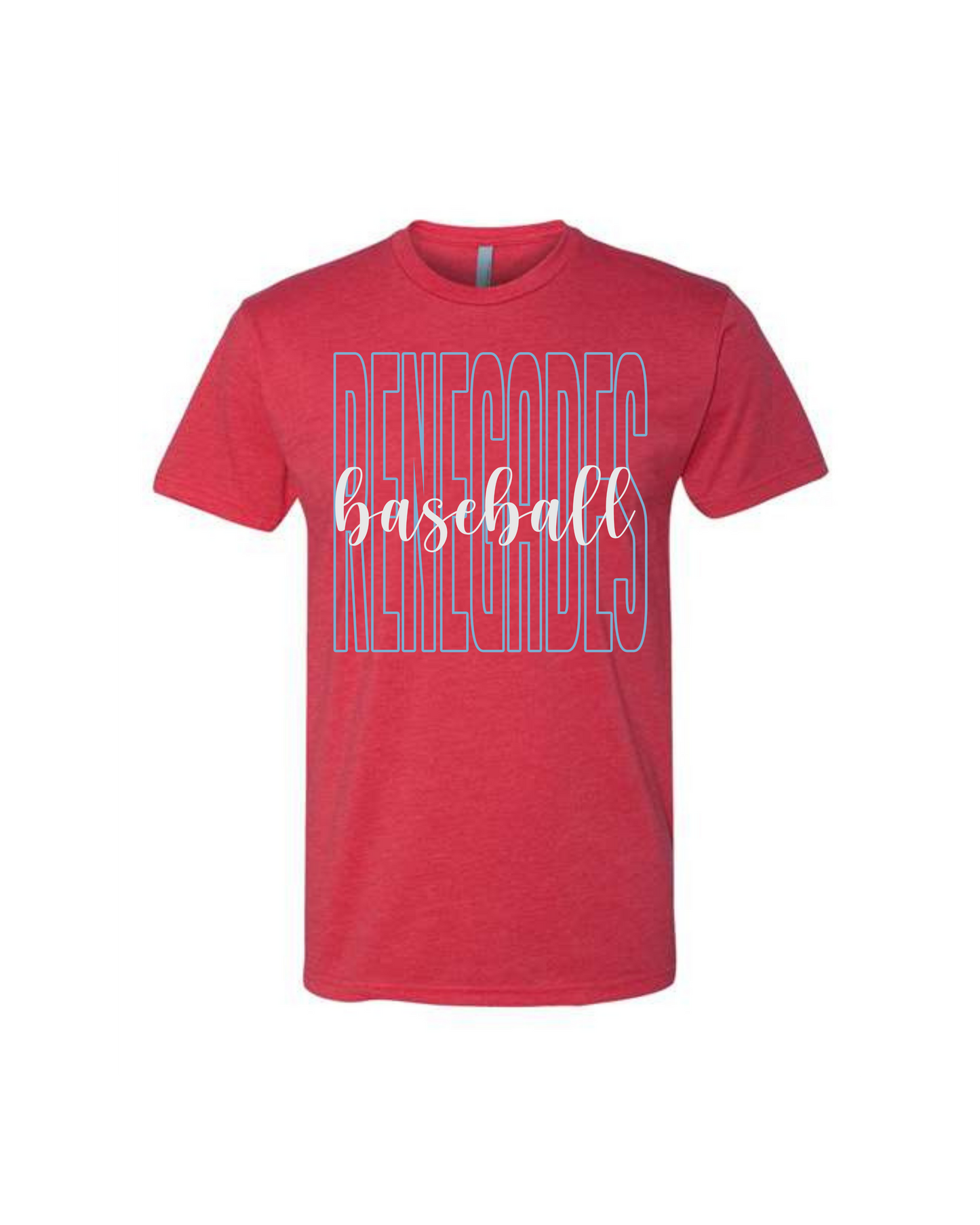 Renegades Baseball Hallow w Script
