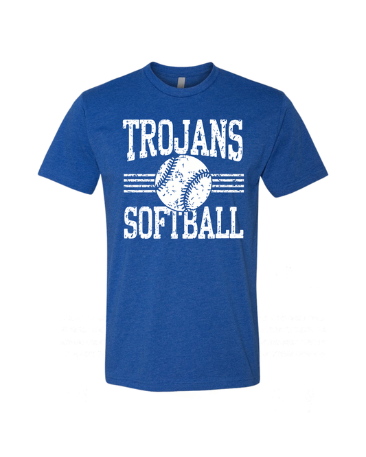 Trojans Softball Retro