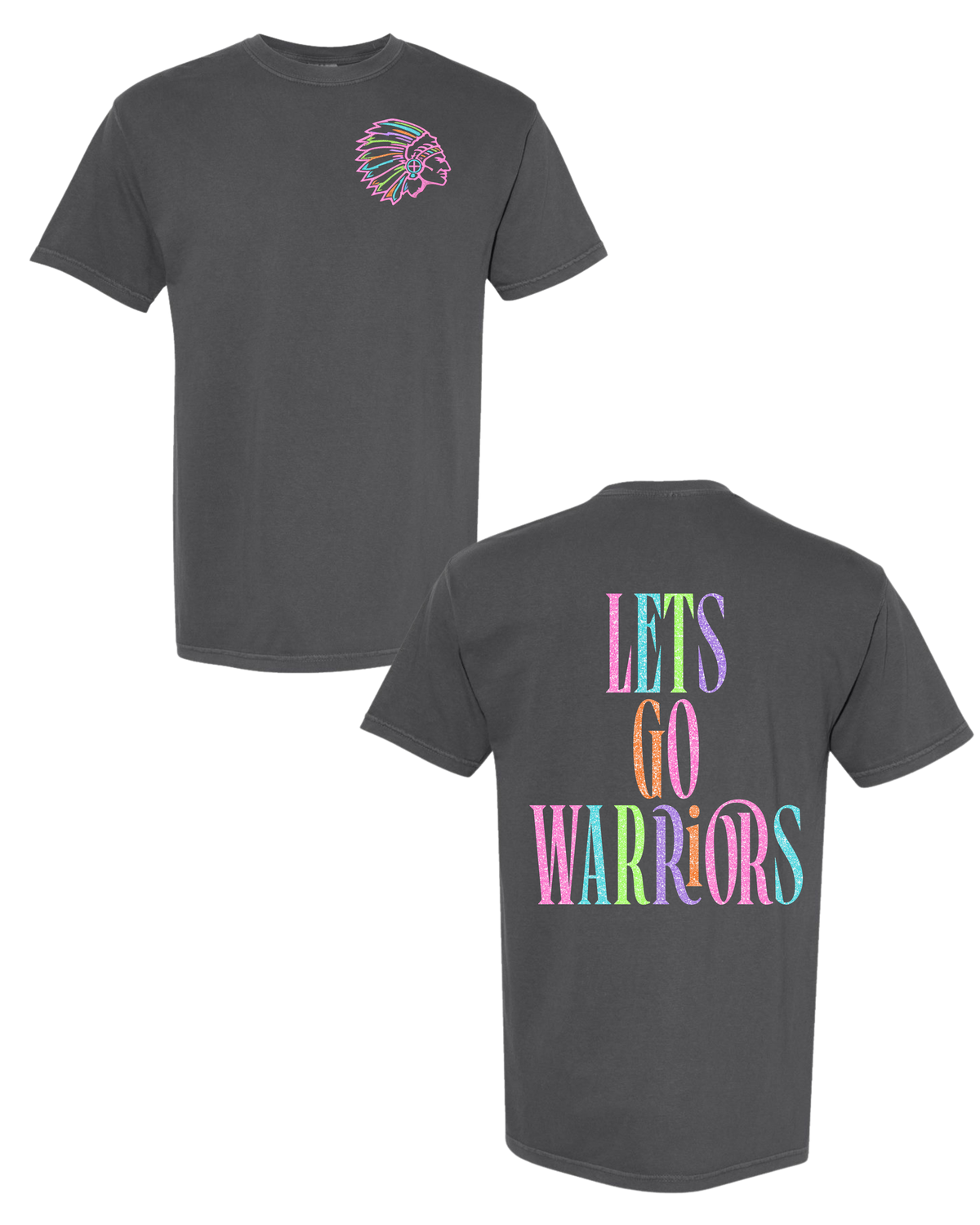 WGS Warriors Glitter 2 Sided