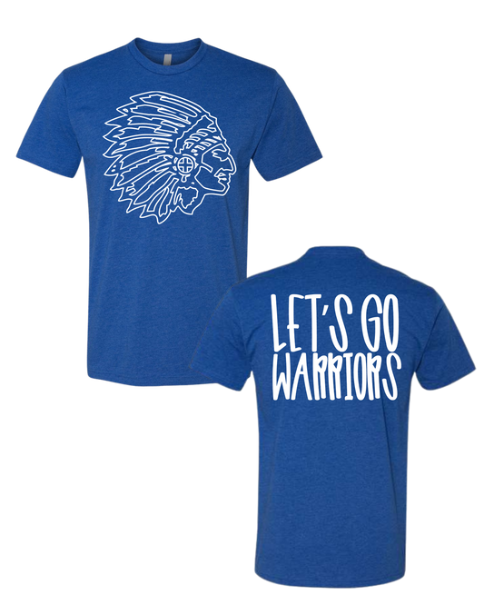 WGS Warriors Large Front Spirit Back