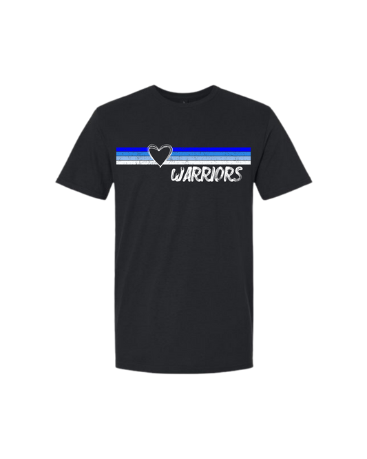 WGS Warriors Retro Heart